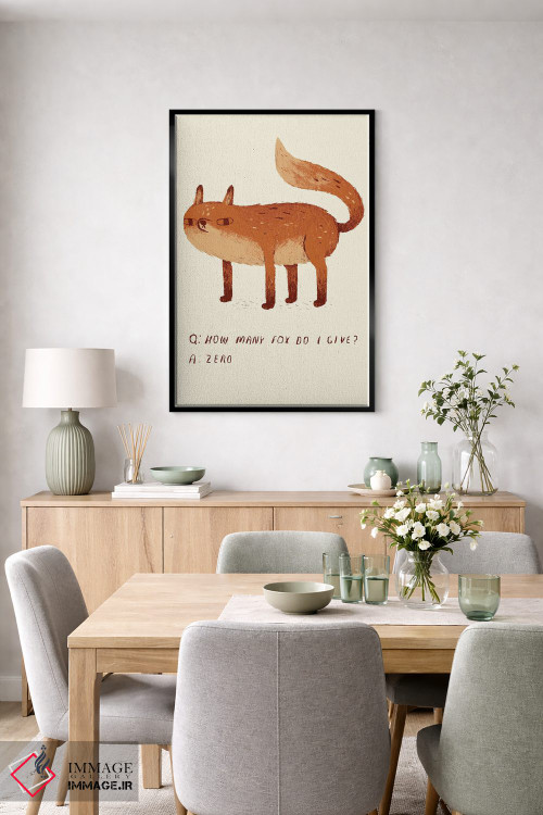 تابلو دکوراتیو اصلا برام مهم نیست اثر لوئیس روسکوش - D6B