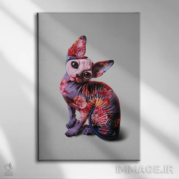 تابلو دکوراتیو مفیستو اثر لورا اچ. روبین - نمای روبهرو روی دیوار