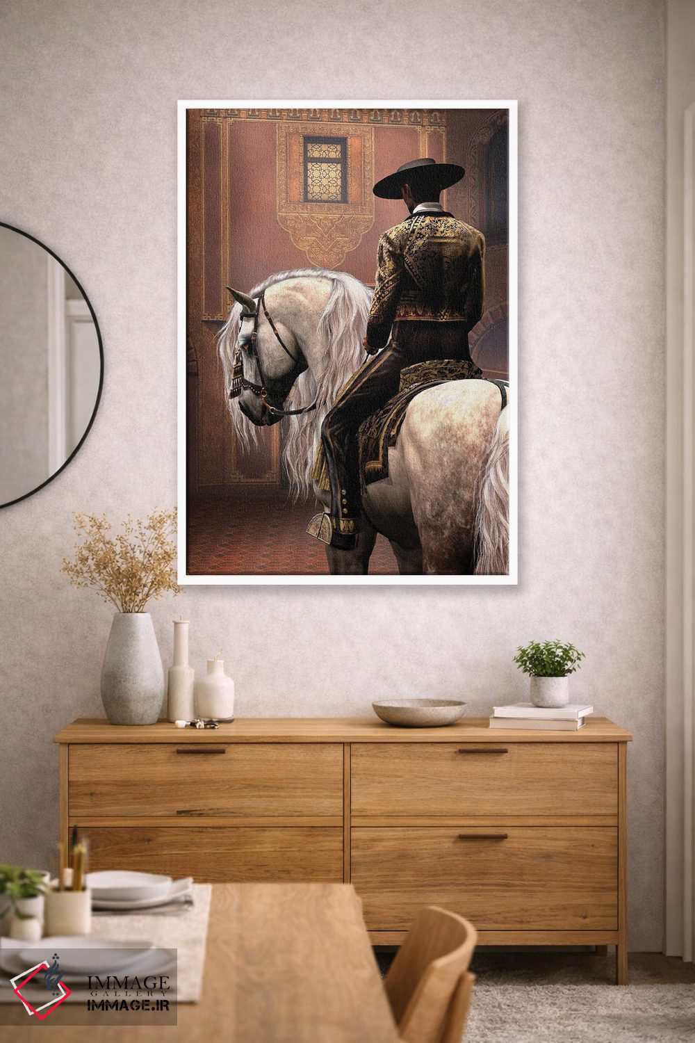 تابلو دکوراتیو ال کابایرو اثر لوری پرایندل - D1W