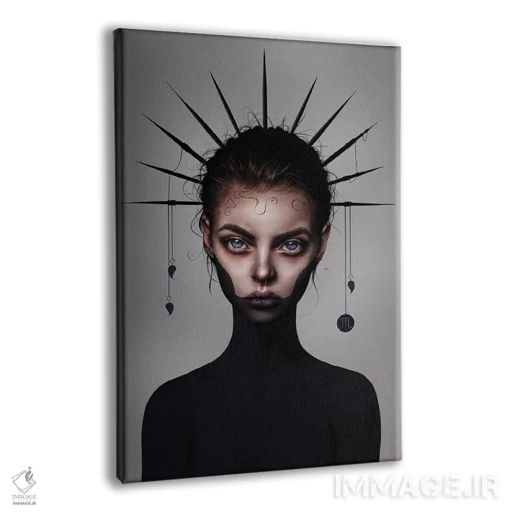 تابلو دکوراتیو برج عقرب اثر لورا اچ. روبین - نمای پرسپکتیو محصول