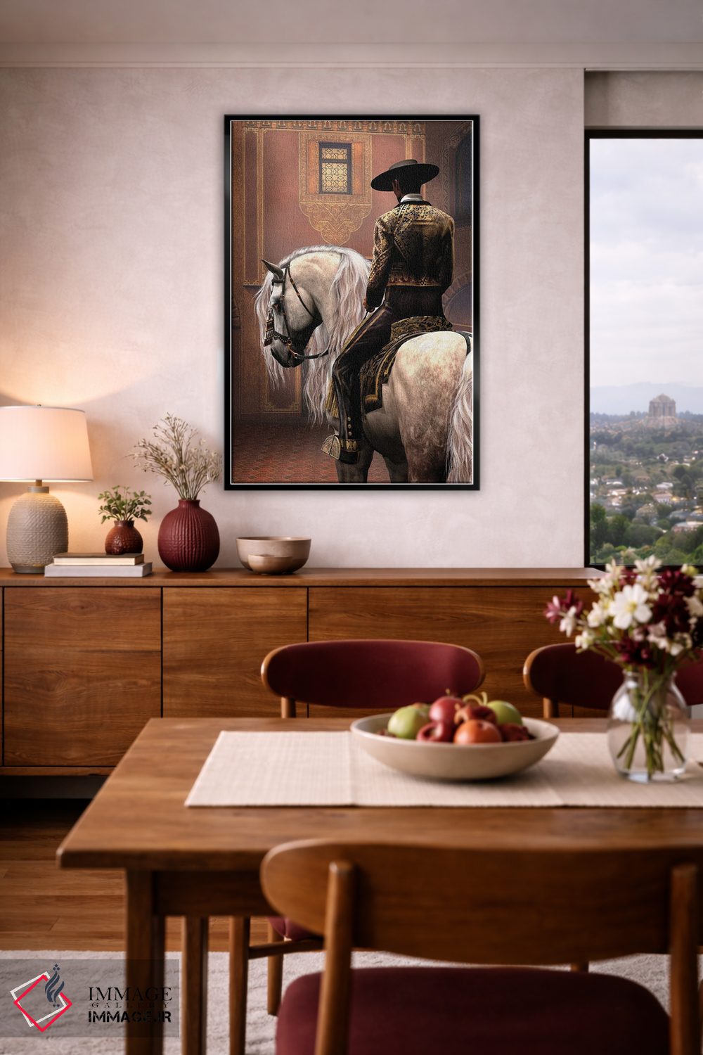 تابلو دکوراتیو ال کابایرو اثر لوری پرایندل - D5B