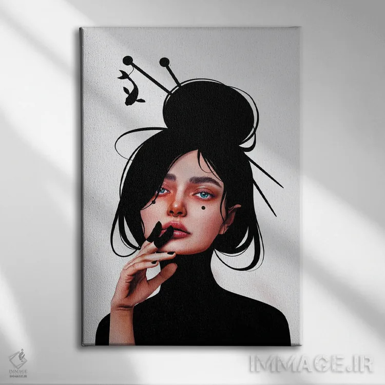 تابلو دکوراتیو زیو اثر لورا اچ. روبین - نمای روبهرو روی دیوار