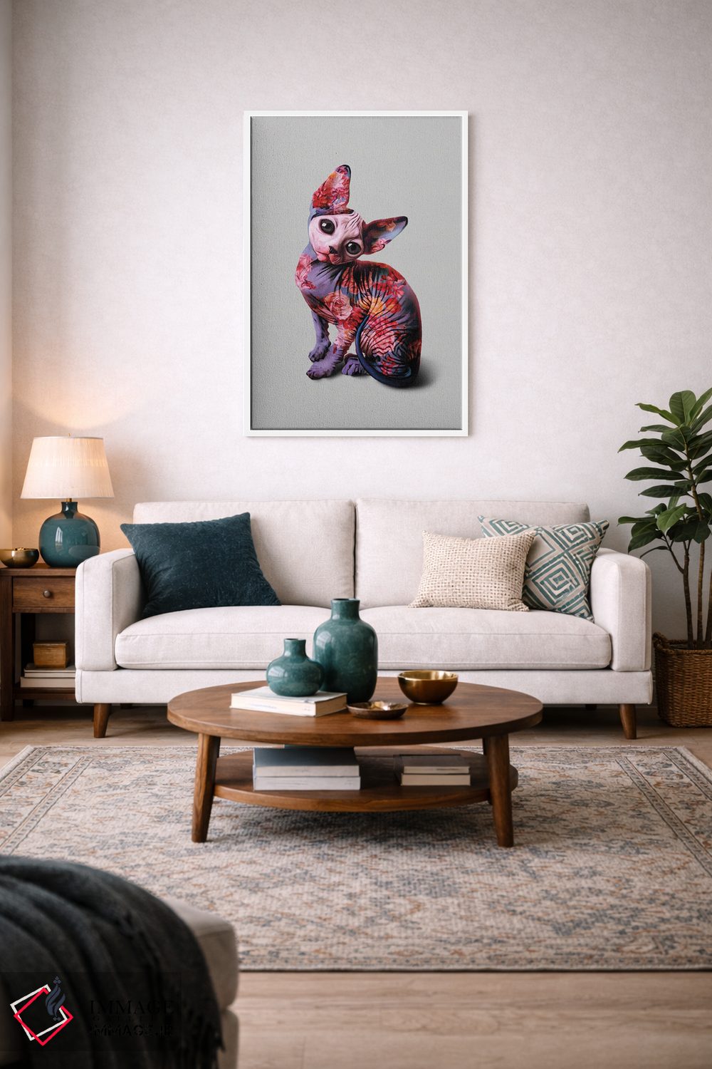 تابلو دکوراتیو مفیستو اثر لورا اچ. روبین - D3W