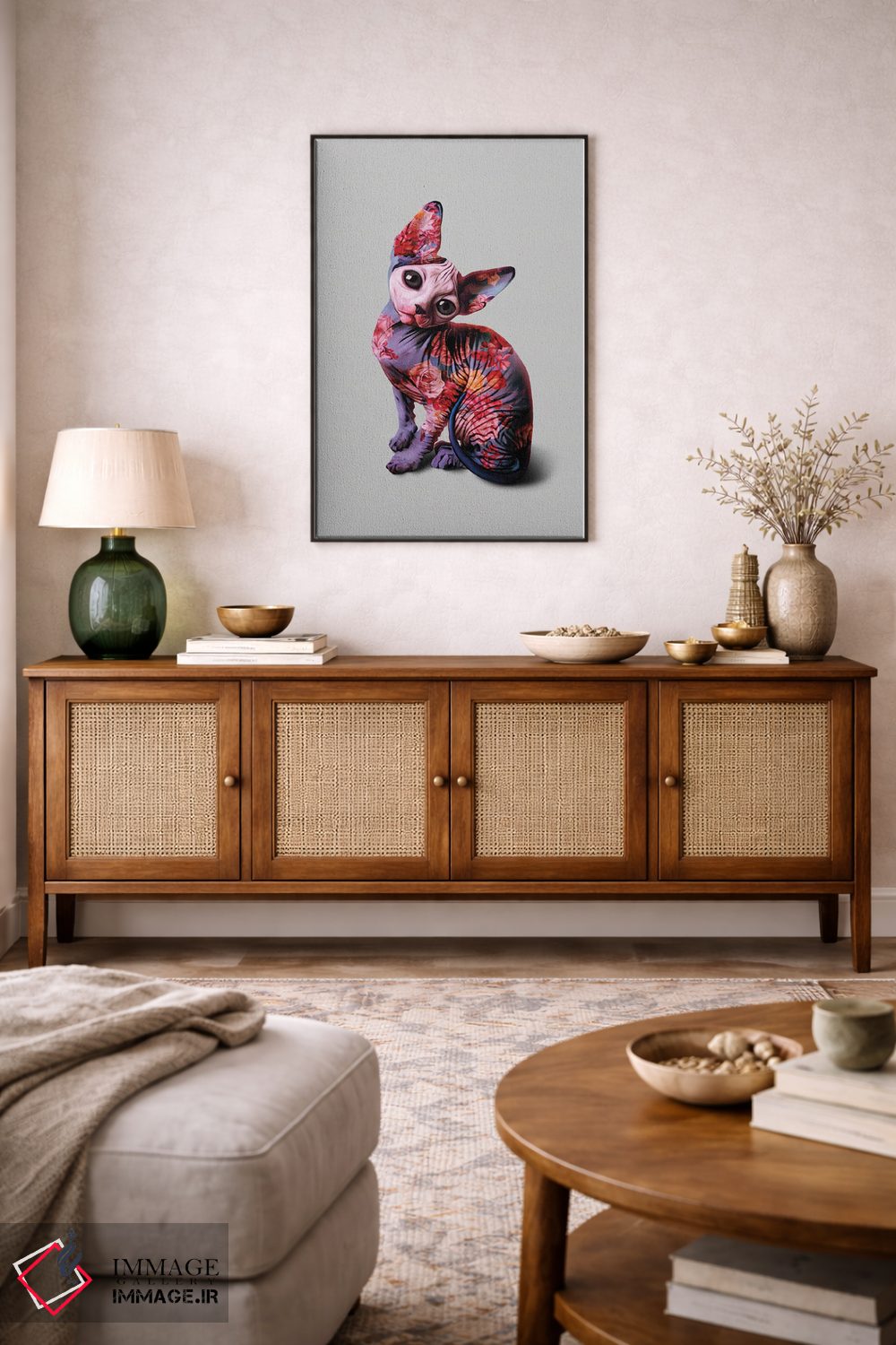 تابلو دکوراتیو مفیستو اثر لورا اچ. روبین - D4B