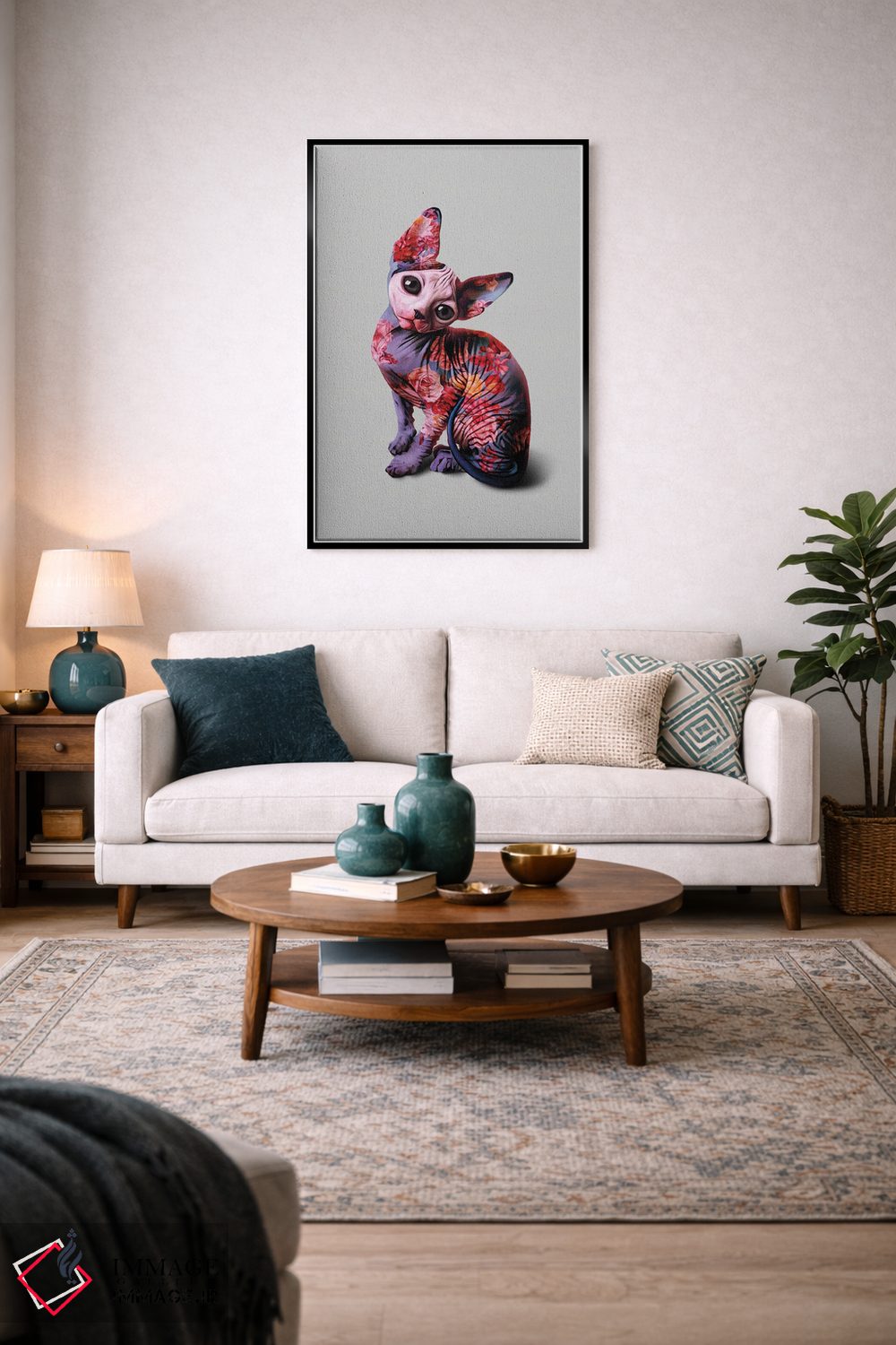 تابلو دکوراتیو مفیستو اثر لورا اچ. روبین - D5B