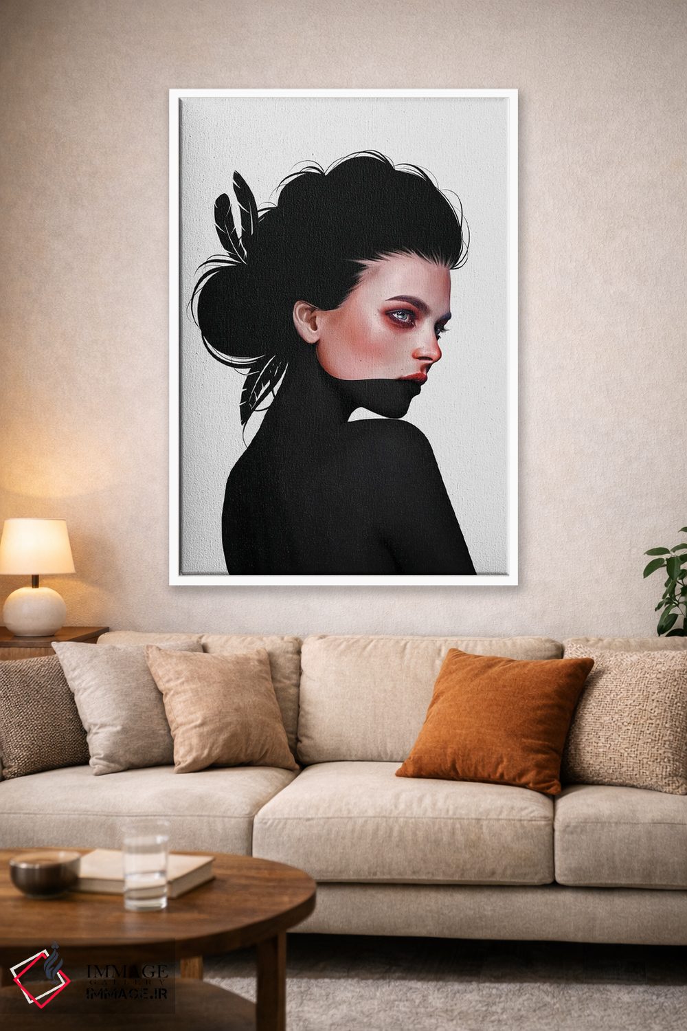 تابلو دکوراتیو اولیو اثر لورا اچ. روبین - D1W