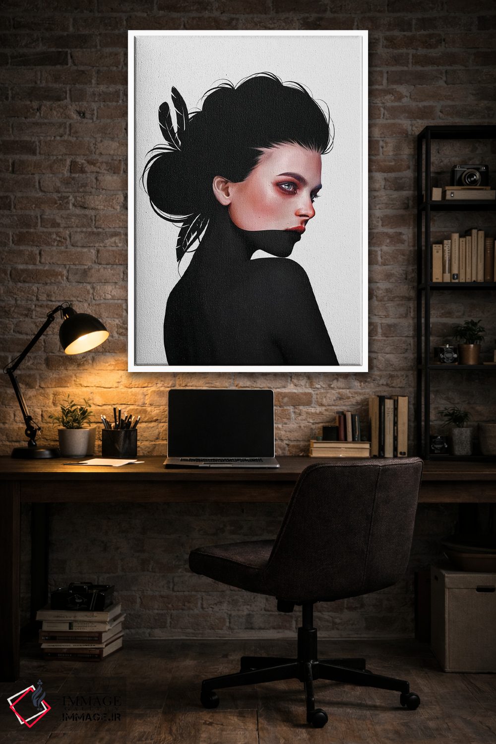 تابلو دکوراتیو اولیو اثر لورا اچ. روبین - D3W