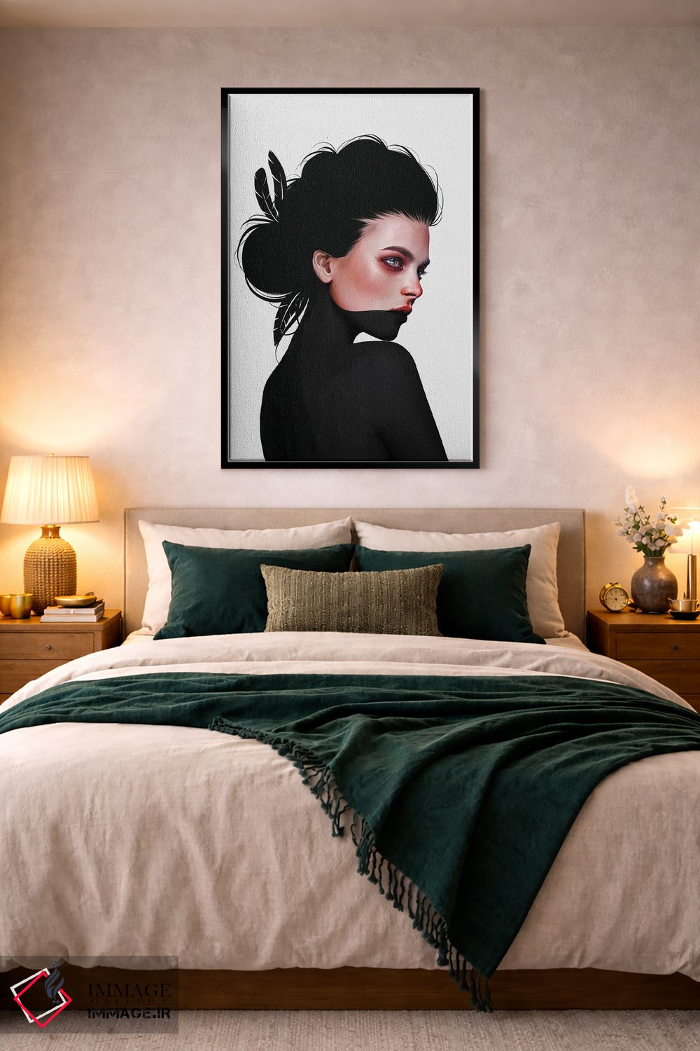 تابلو دکوراتیو اولیو اثر لورا اچ. روبین - D5B