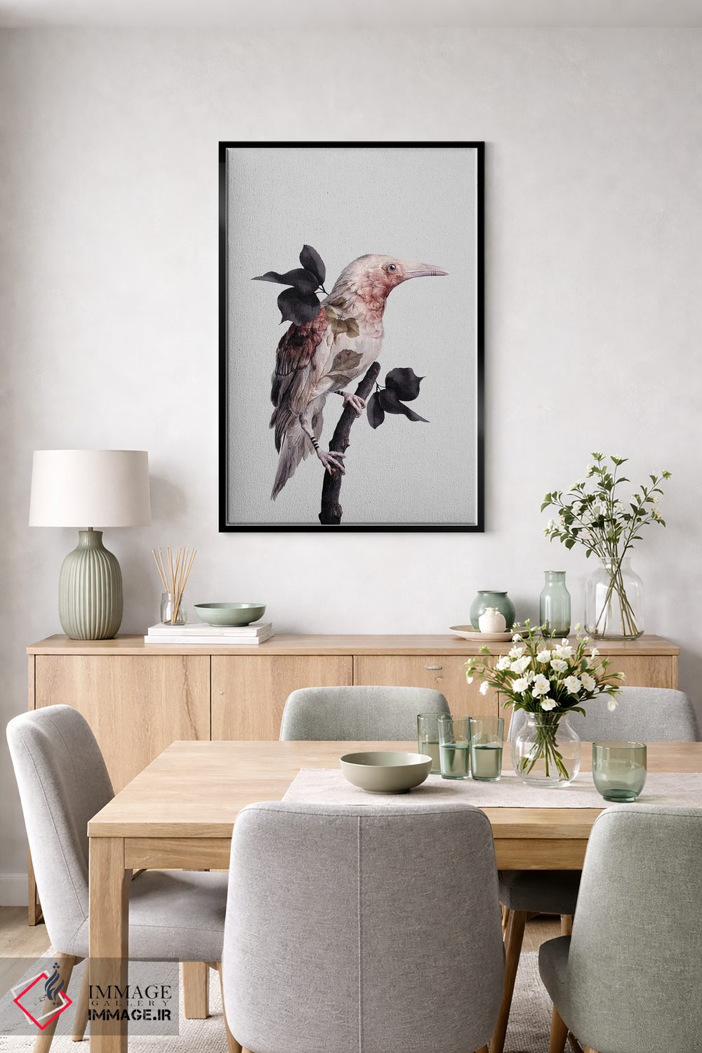 تابلو دکوراتیو هرگز دیگر اثر لورا اچ. روبین - D6B