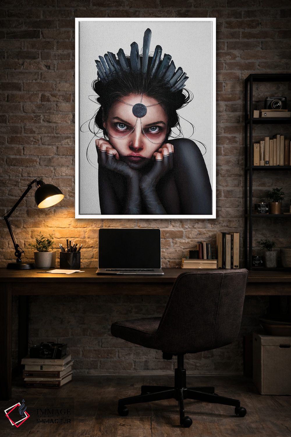 تابلو دکوراتیو برج سنبله اثر لورا اچ. روبین - D3W