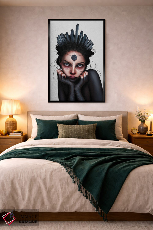 تابلو دکوراتیو برج سنبله اثر لورا اچ. روبین - D4B