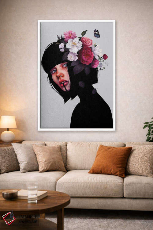 تابلو دکوراتیو فلور اثر لورا اچ. روبین - D1W