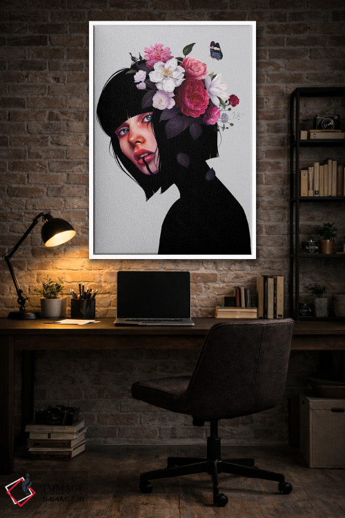 تابلو دکوراتیو فلور اثر لورا اچ. روبین - D4W