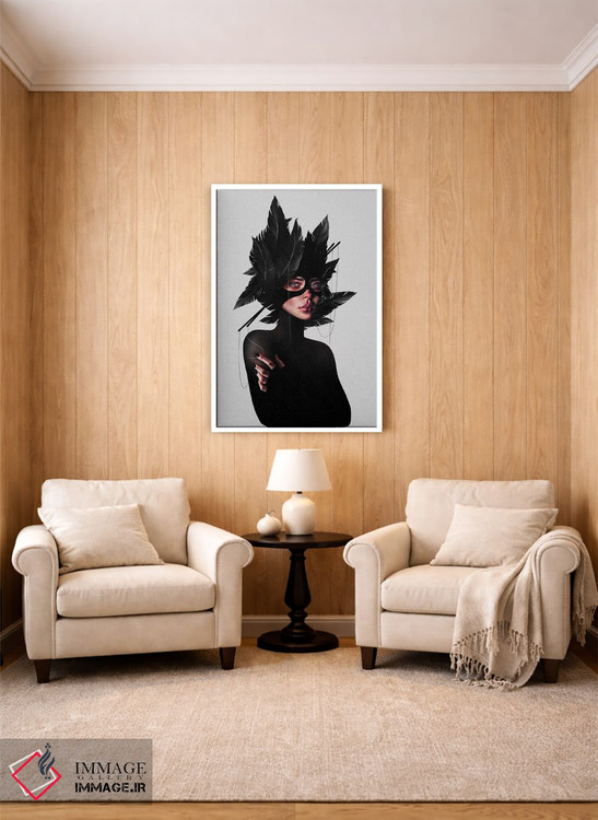 تابلو دکوراتیو ارتباطات پنهان اثر لورا اچ. روبین - D1W