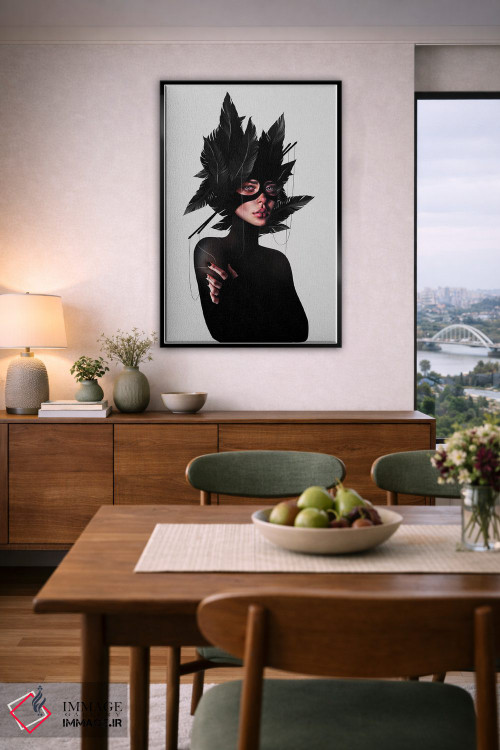 تابلو دکوراتیو ارتباطات پنهان اثر لورا اچ. روبین - D6B