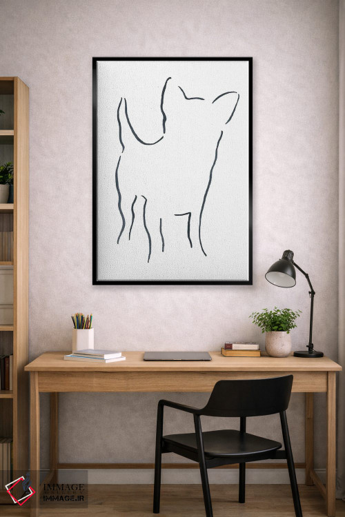 تابلو مینیمال چی واوا اثر لزلی بیشاپ - D3B