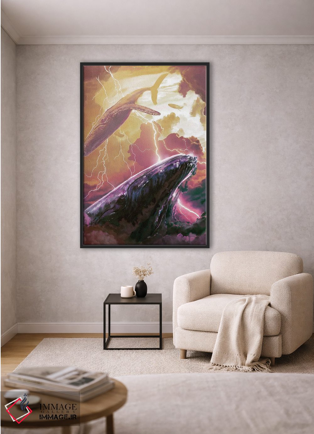 تابلو دکوراتیو رویاهای الکتریکی اثر لوییز گلبی - D1B