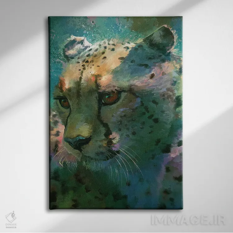 تابلو دکوراتیو ملاکی اثر لوییز گلبی - نمای روبهرو روی دیوار