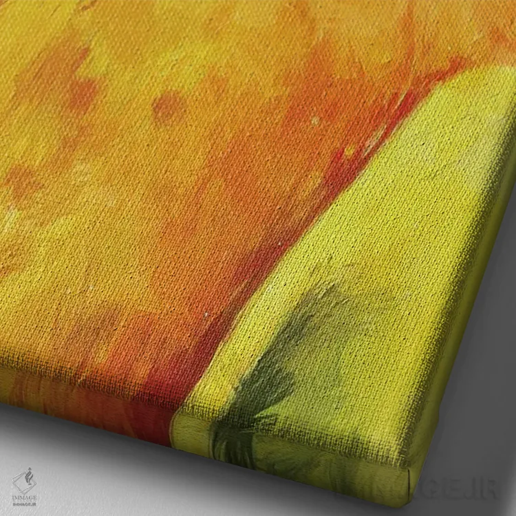 تابلو دکوراتیو سان کنور اثر لوییز گلبی - نمای نزدیک بافت بوم