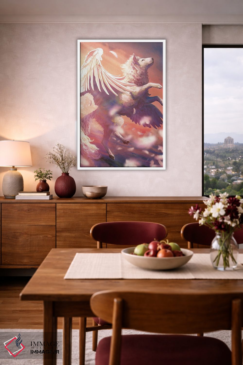 تابلو دکوراتیو آرالز اثر لوییز گلبی - D3W