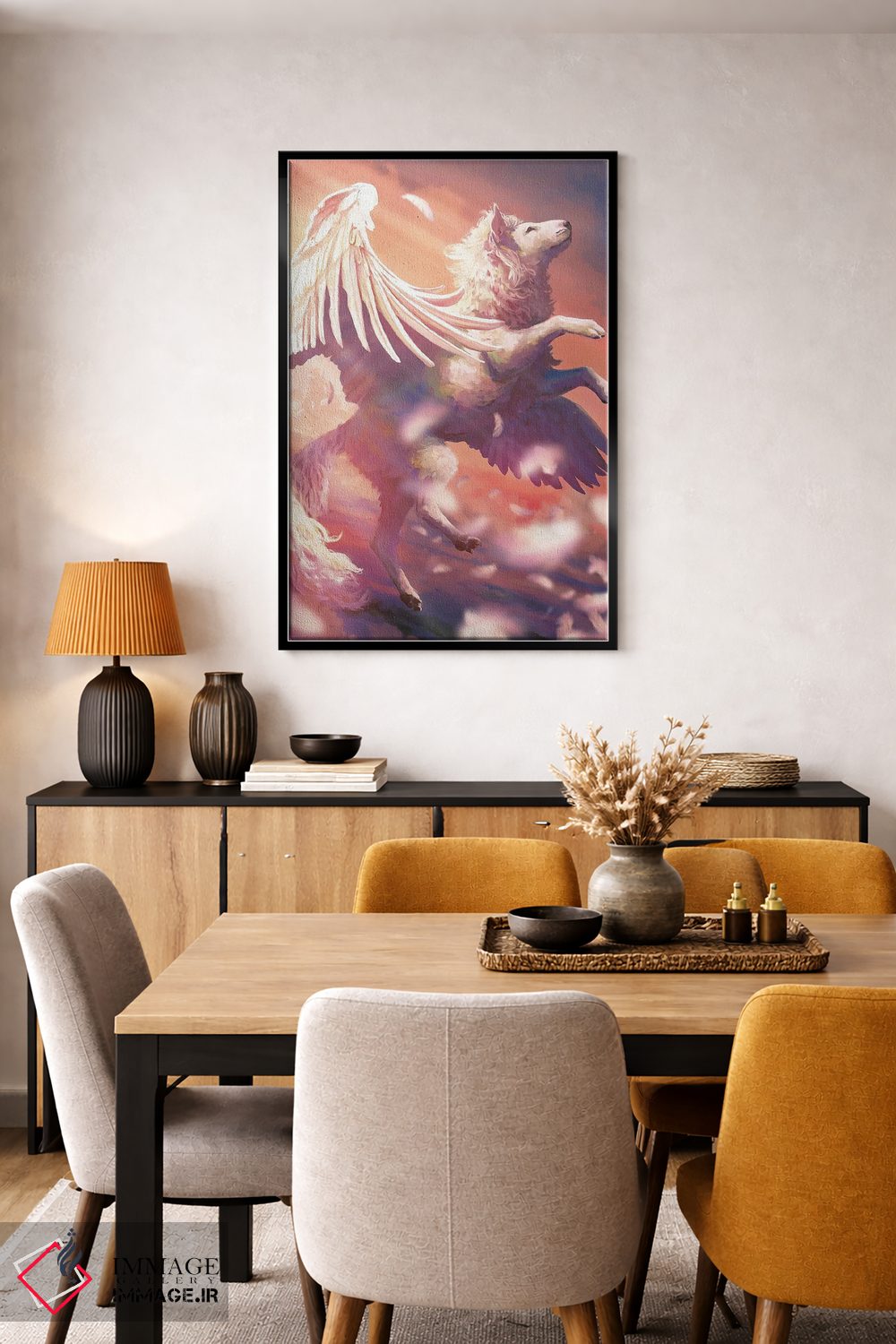 تابلو دکوراتیو آرالز اثر لوییز گلبی - D6B