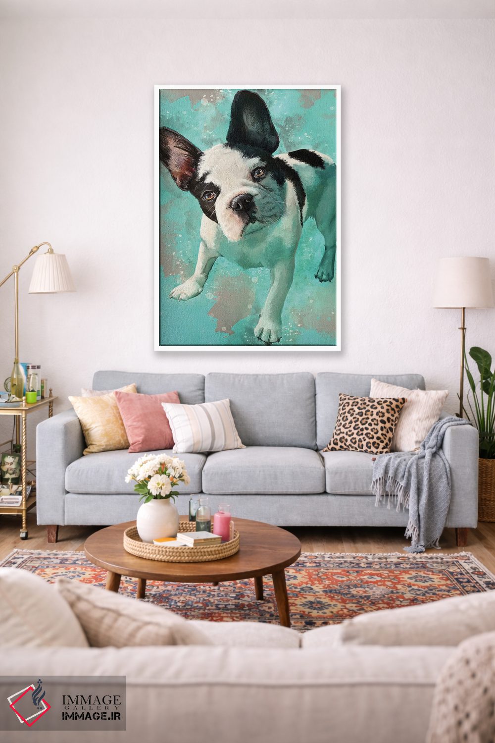 تابلو دکوراتیو فرنچی اثر لوییز گلبی - D1W