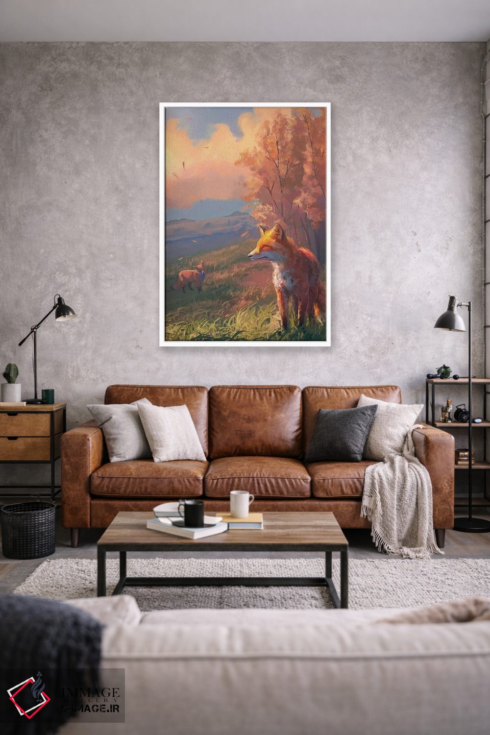 تابلو دکوراتیو صدای باد اثر لوییز گلبی - D1W