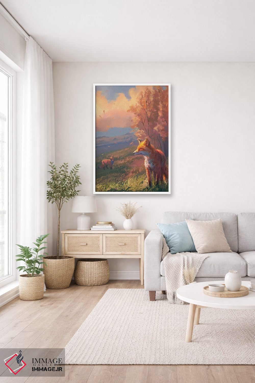 تابلو دکوراتیو صدای باد اثر لوییز گلبی - D3W