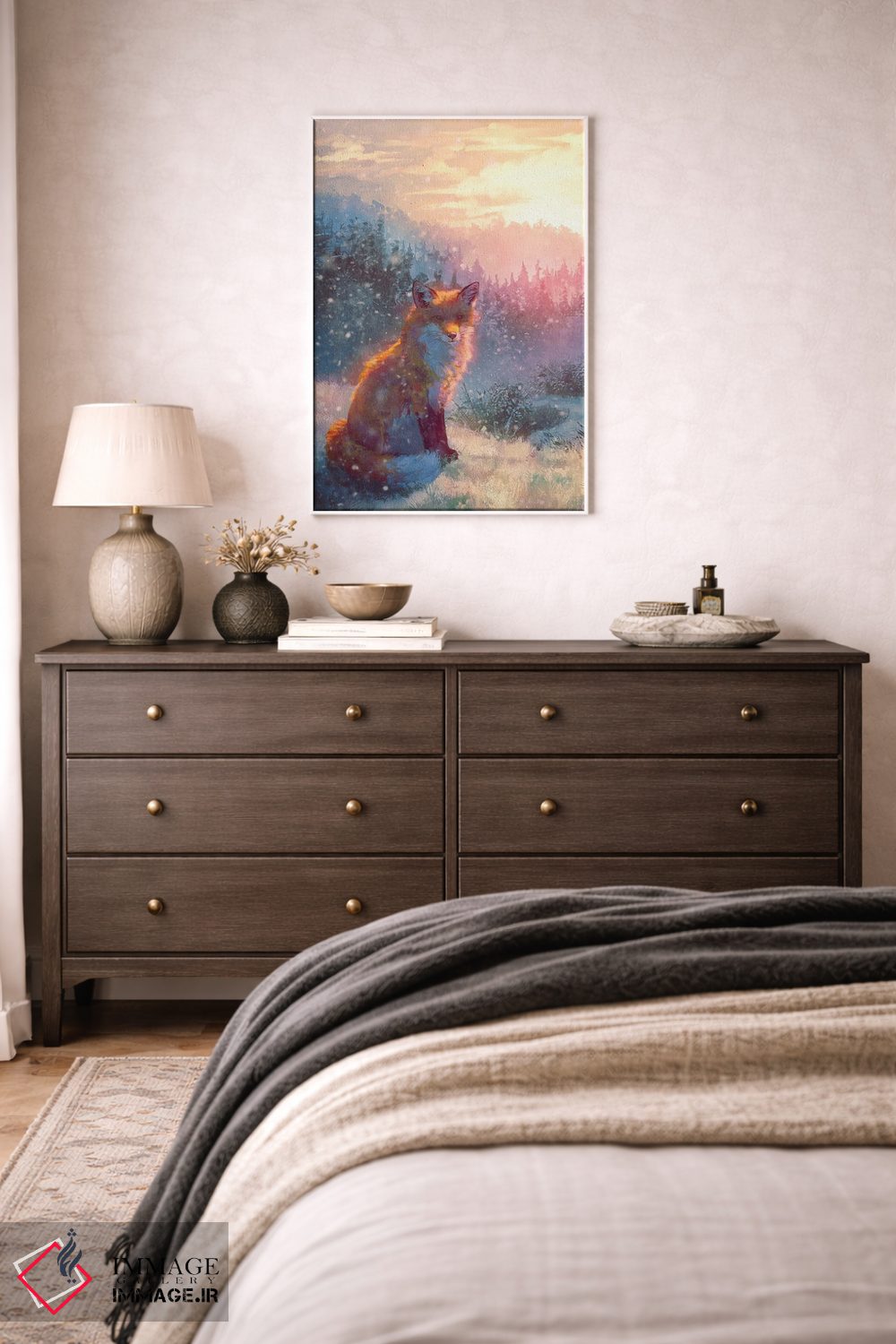 تابلو دکوراتیو آفتاب زمستانی اثر لوییز گلبی - D3W