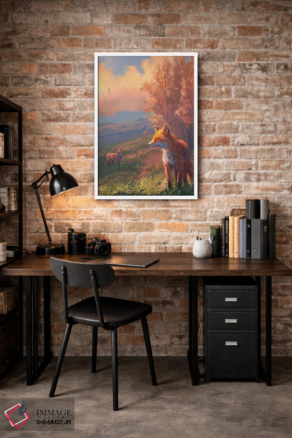 تابلو دکوراتیو صدای باد اثر لوییز گلبی - D4W