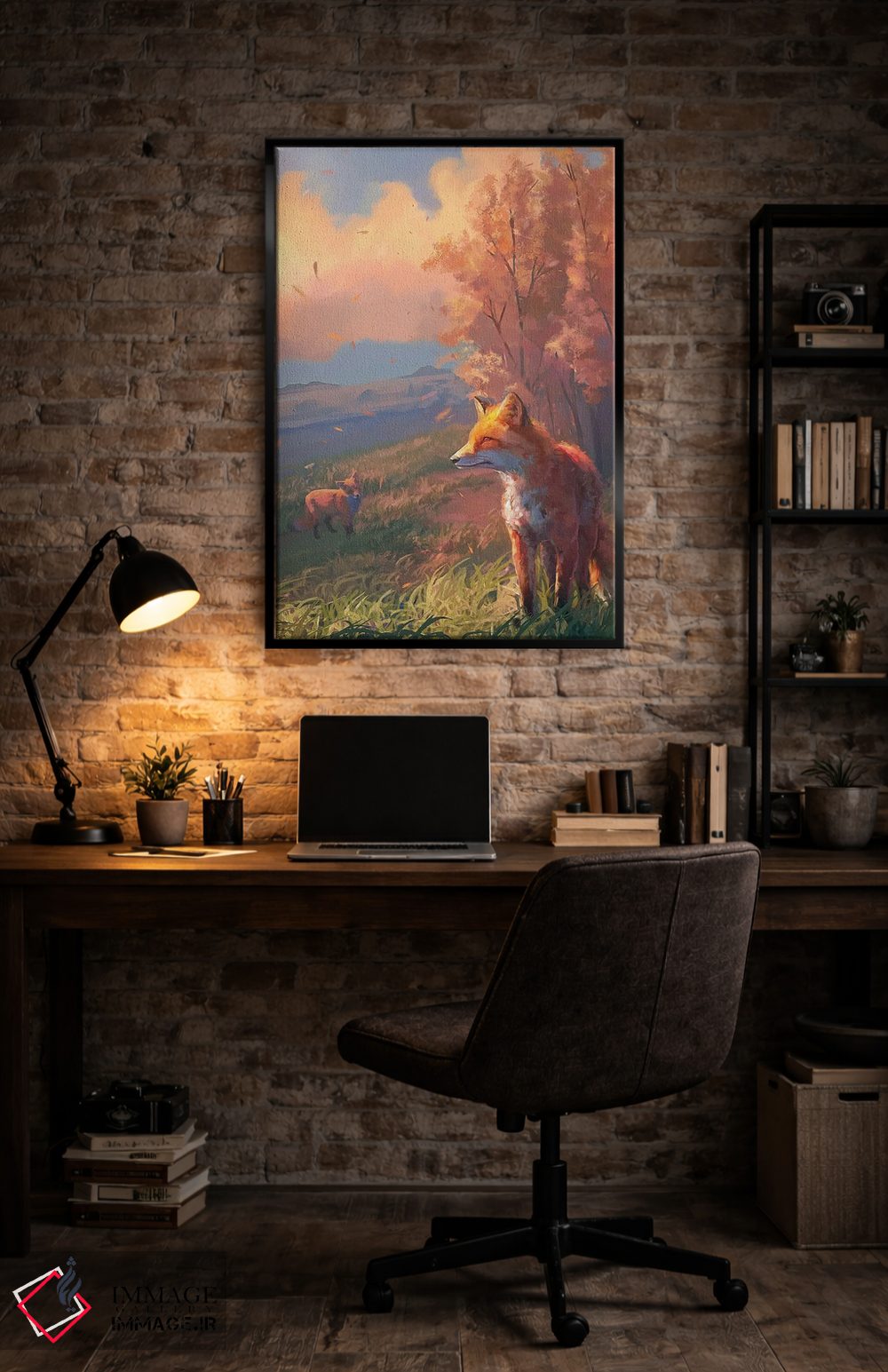 تابلو دکوراتیو صدای باد اثر لوییز گلبی - D6B