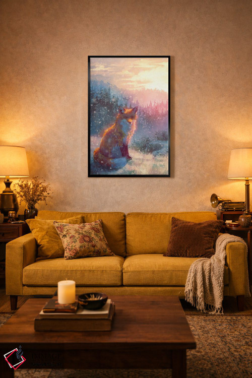 تابلو دکوراتیو آفتاب زمستانی اثر لوییز گلبی - D5B