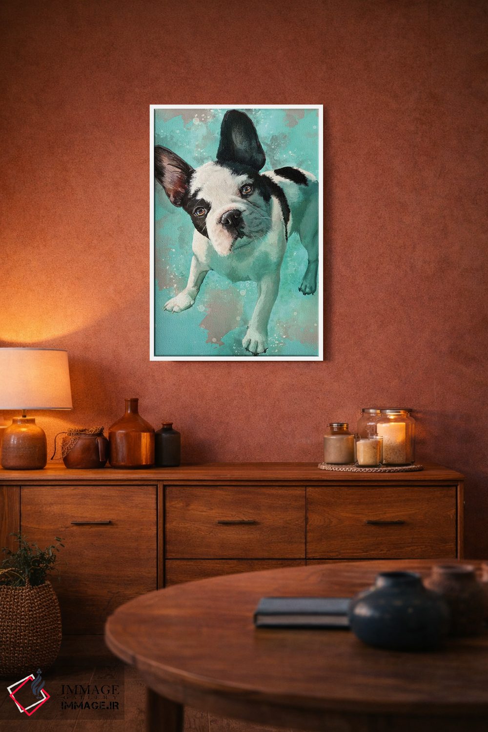 تابلو دکوراتیو فرنچی اثر لوییز گلبی - D4W