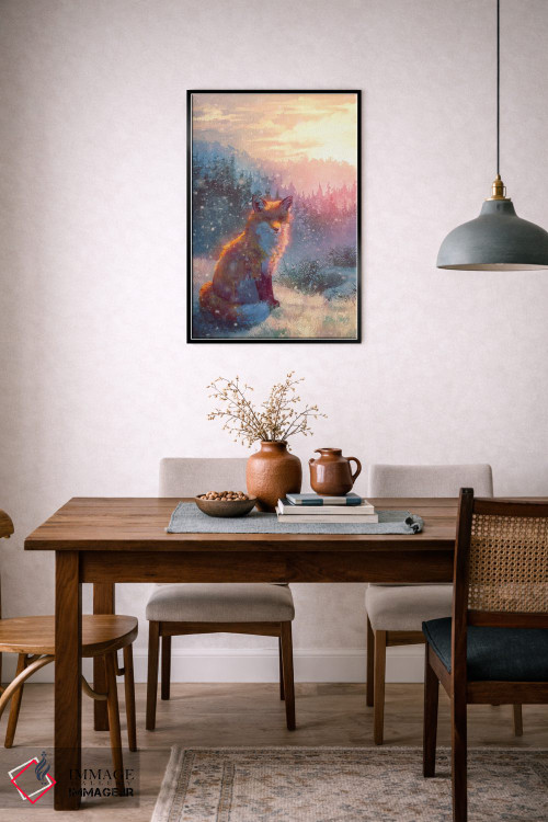 تابلو دکوراتیو آفتاب زمستانی اثر لوییز گلبی - D6B