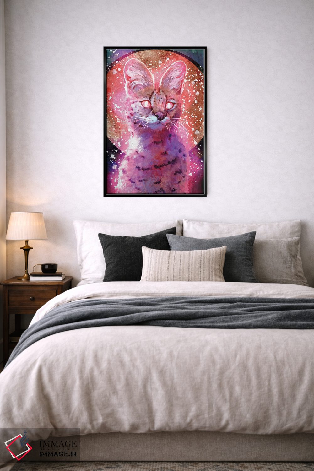 تابلو دکوراتیو فوشیا اثر لوییز گلبی - D5B