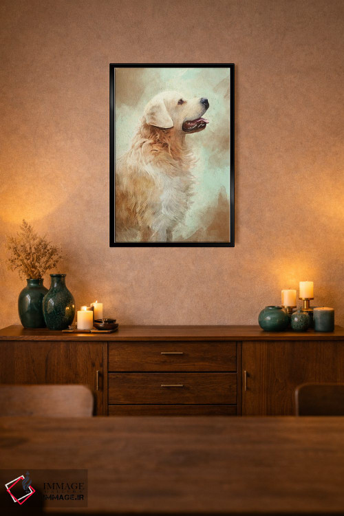 تابلو دکوراتیو وفاداری اثر لوییز گلبی - D2B