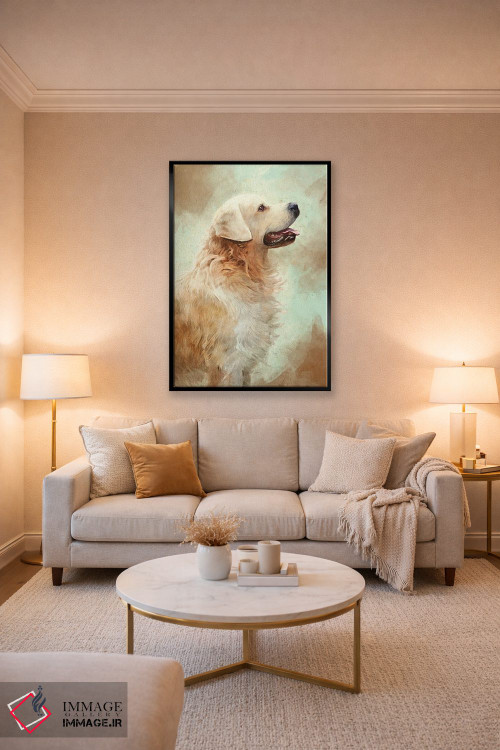 تابلو دکوراتیو وفاداری اثر لوییز گلبی - D4B