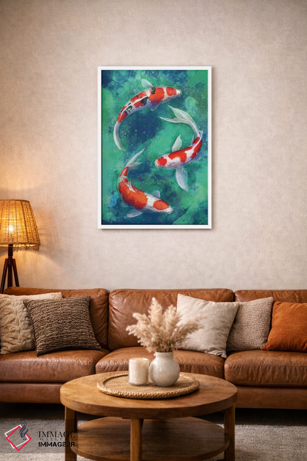 تابلو دکوراتیو کوی ذن اثر لوییز گلبی - D1W