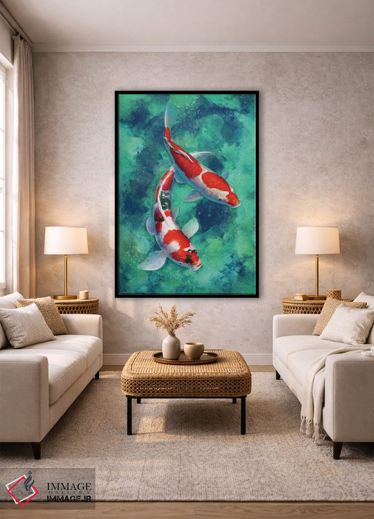 تابلو دکوراتیو کوی ذن چپ اثر لوییز گلبی - D1B