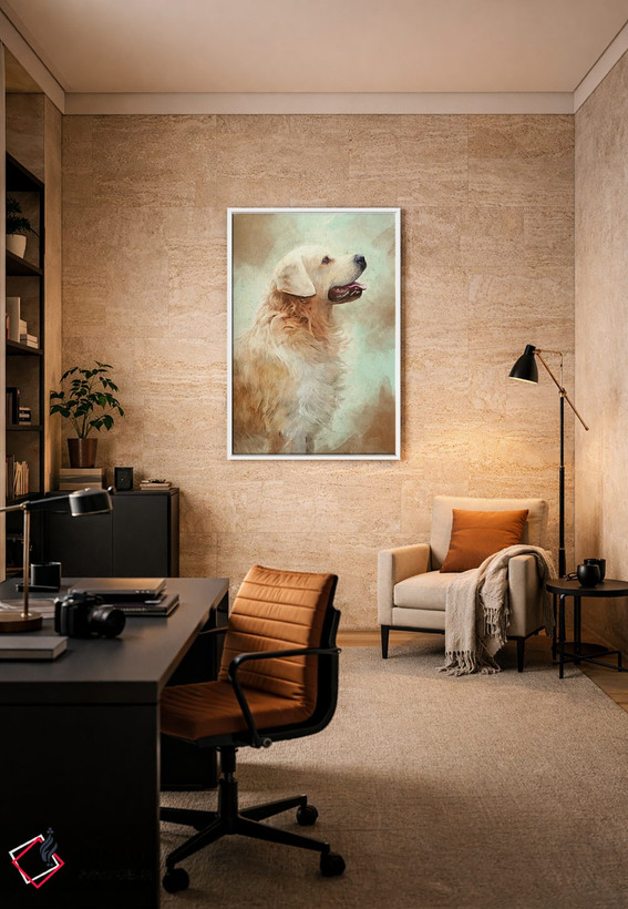 تابلو دکوراتیو وفاداری اثر لوییز گلبی - D6W