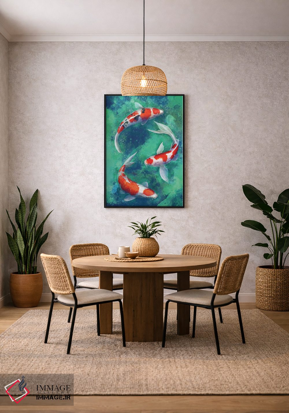 تابلو دکوراتیو کوی ذن اثر لوییز گلبی - D2B