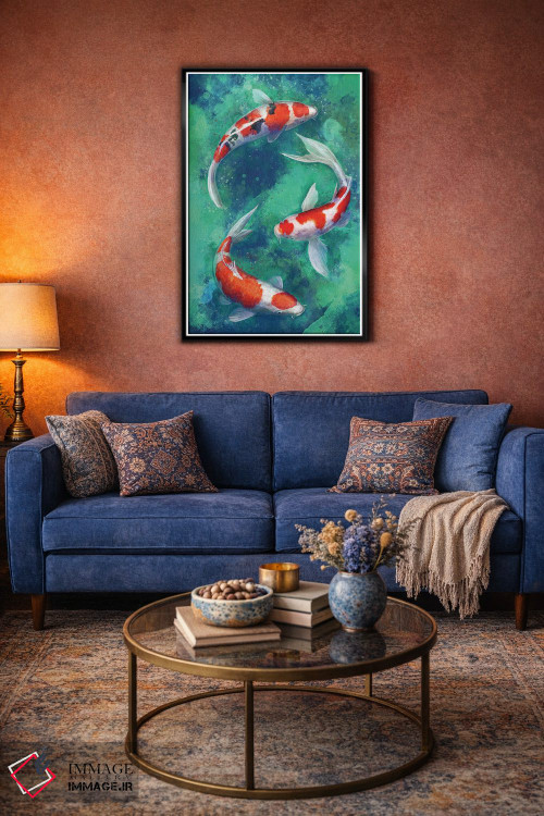 تابلو دکوراتیو کوی ذن اثر لوییز گلبی - D3B