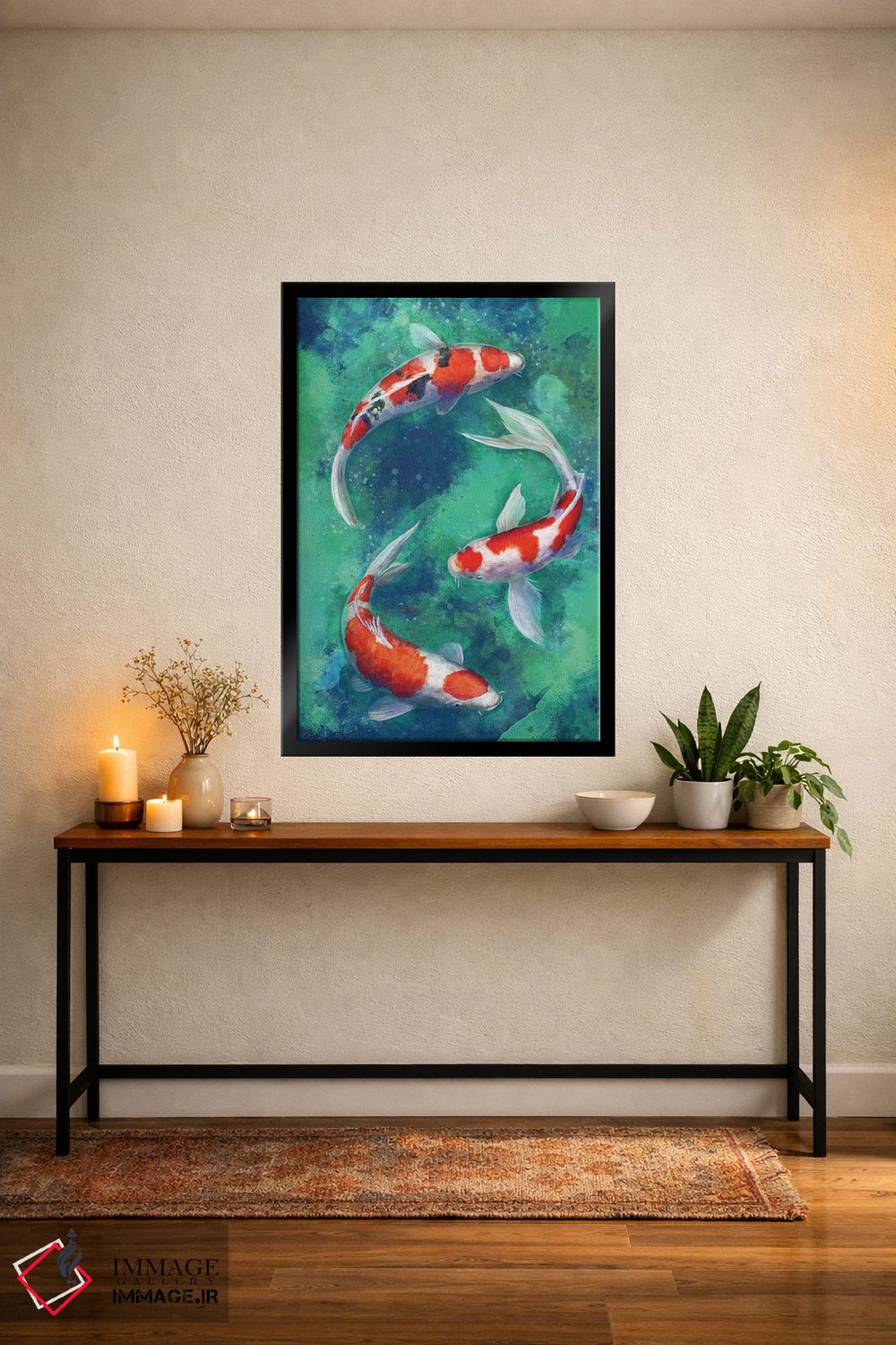 تابلو دکوراتیو کوی ذن اثر لوییز گلبی - D4B