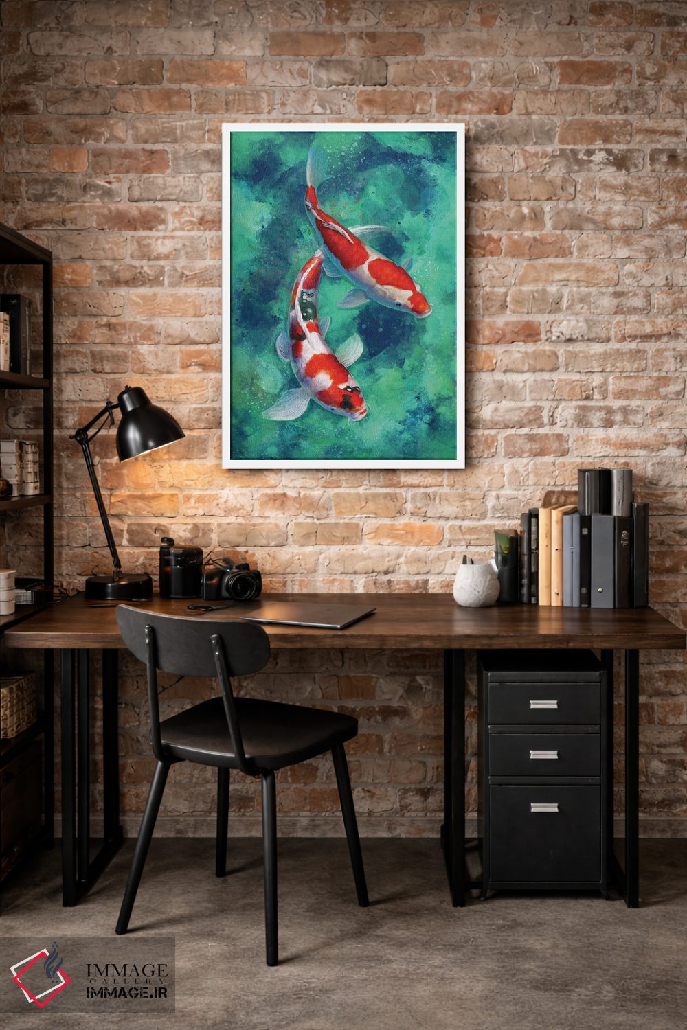 تابلو دکوراتیو کوی ذن چپ اثر لوییز گلبی - D2W