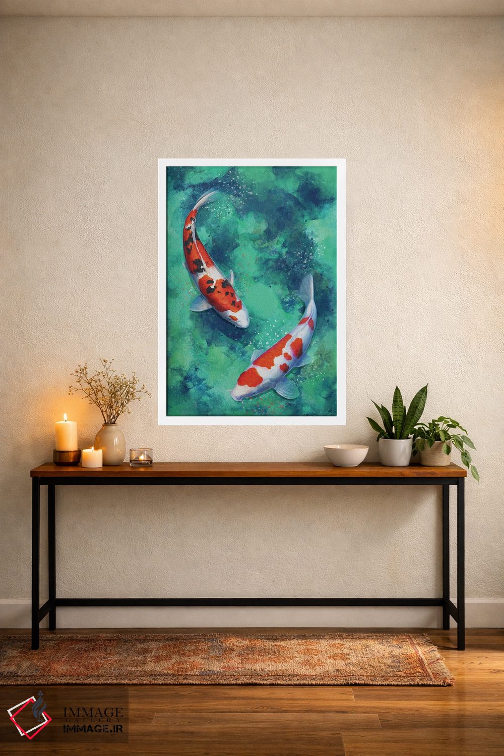 تابلو دکوراتیو کوی ذن راست اثر لوییز گلبی - D3W