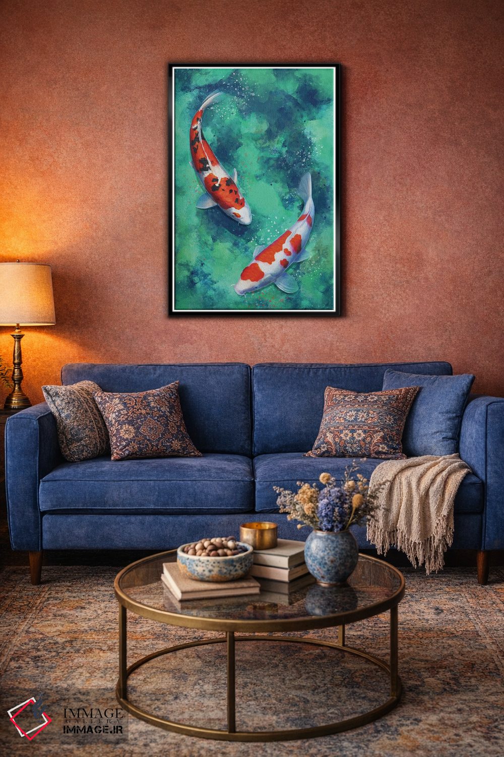 تابلو دکوراتیو کوی ذن راست اثر لوییز گلبی - D5B