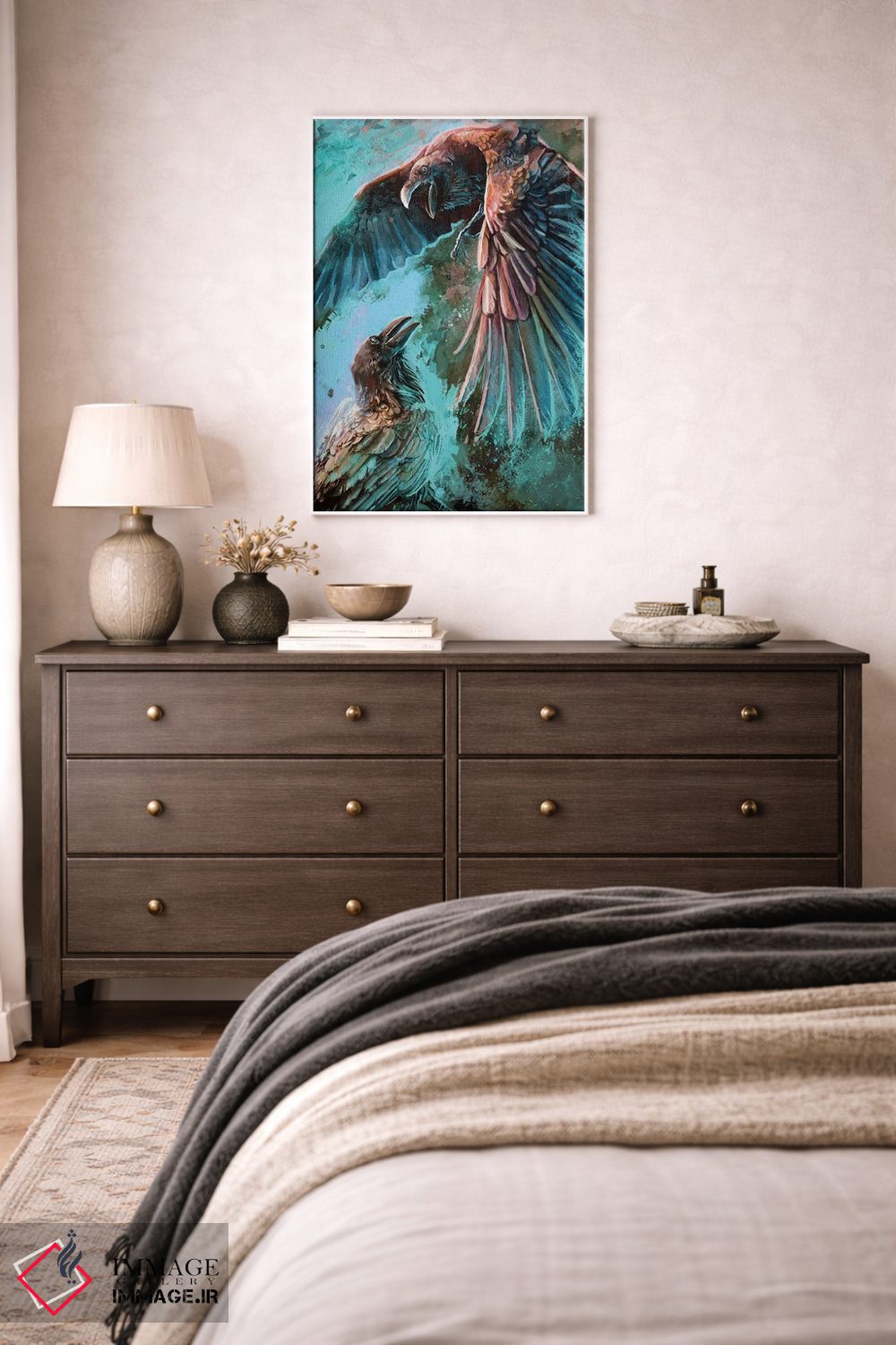 تابلو دکوراتیو یاد و اندیشه اثر لوییز گلبی - D2W