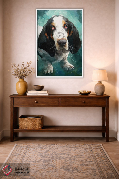 تابلو دکوراتیو بست هاوند اثر لوییز گلبی - D2W