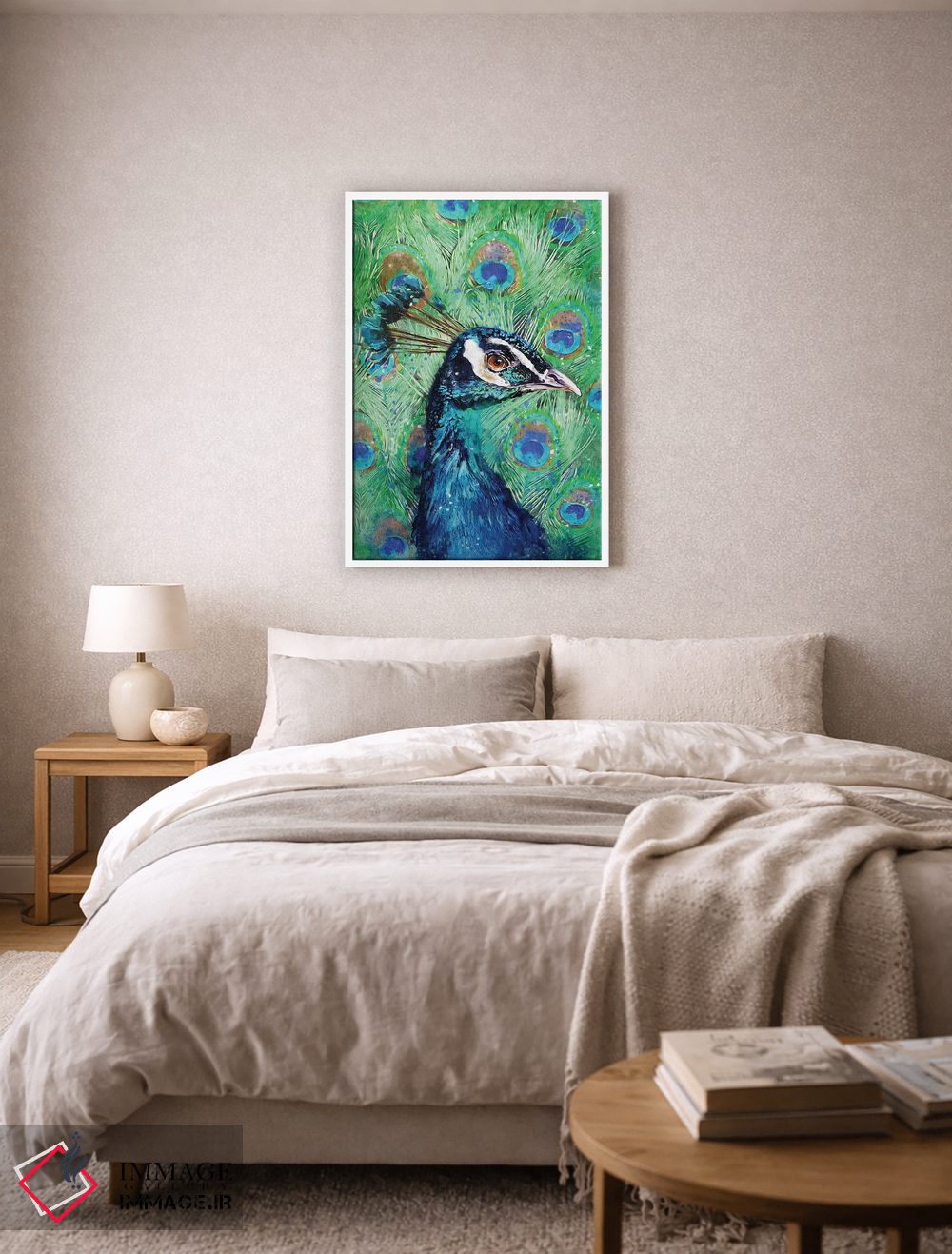 تابلو دکوراتیو طاووس اثر لوییز گلبی - D4W