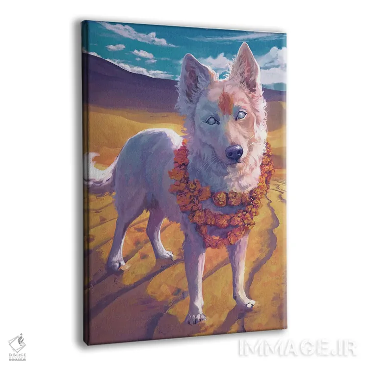 تابلو دکوراتیو ساراما اثر لوییز گلبی - نمای پرسپکتیو محصول